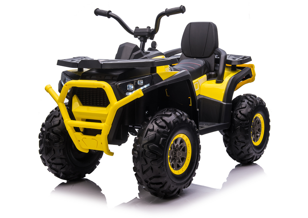 Quadriciclo elétrico infantil XMX607 amarelo