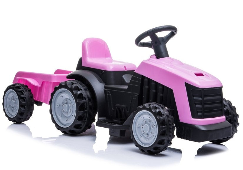 Trator elétrico infantil TR1908T rosa