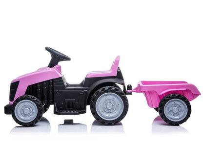 Trator elétrico infantil TR1908T rosa
