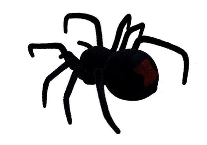 Aranha telecomandada Black Widow preta