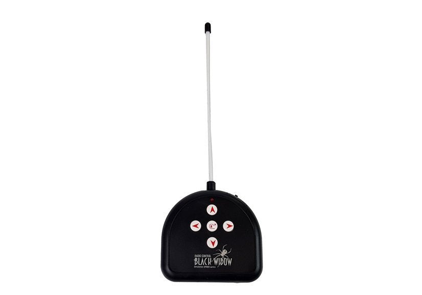 Aranha telecomandada Black Widow preta