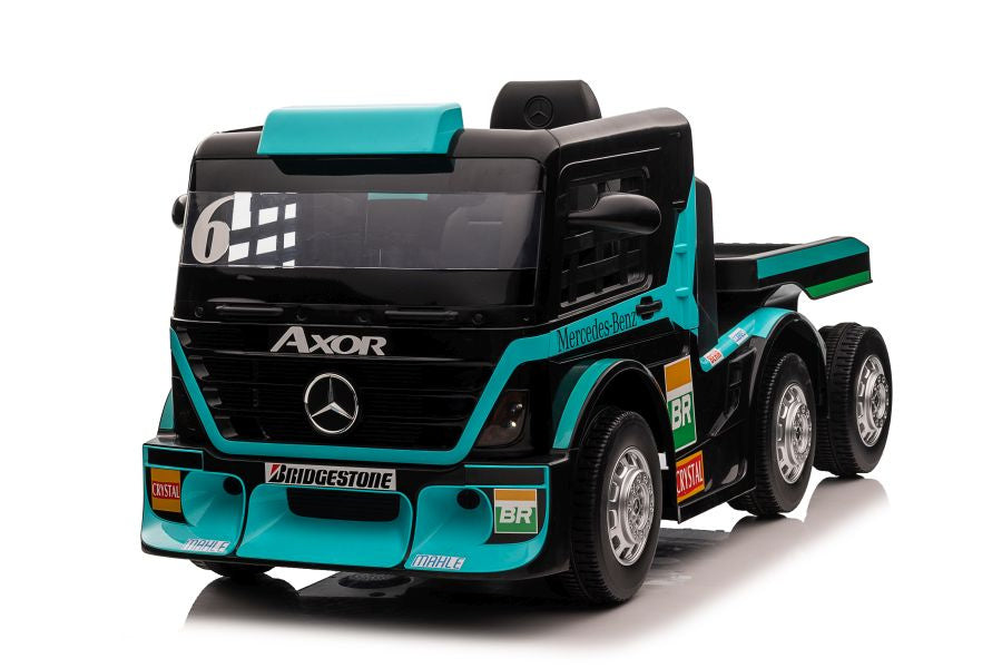 Carro elétrico infantil Mercedes XMX622B azul LCD