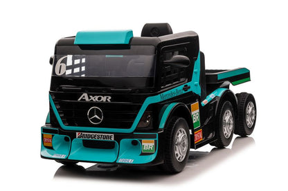 Carro elétrico infantil Mercedes XMX622B azul LCD
