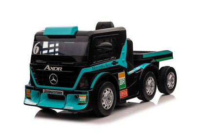 Carro elétrico infantil Mercedes XMX622B azul LCD