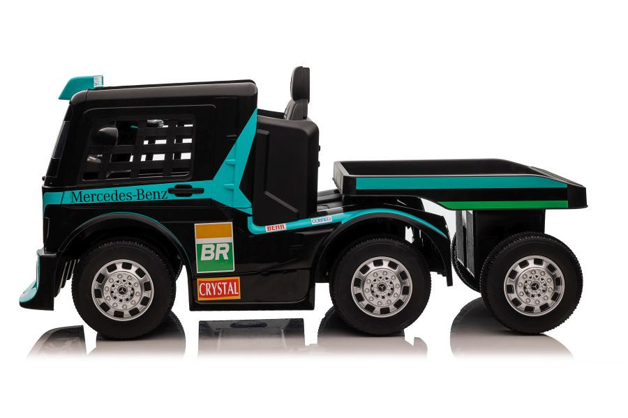Carro elétrico infantil Mercedes XMX622B azul LCD