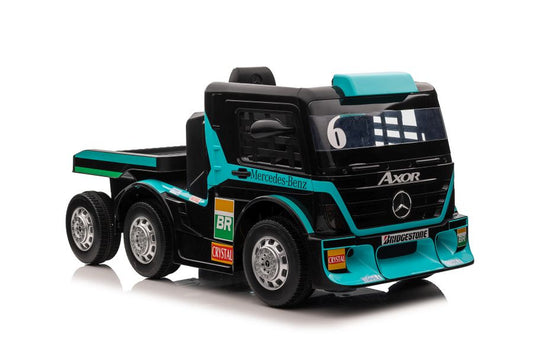 Carro elétrico infantil Mercedes XMX622B azul LCD