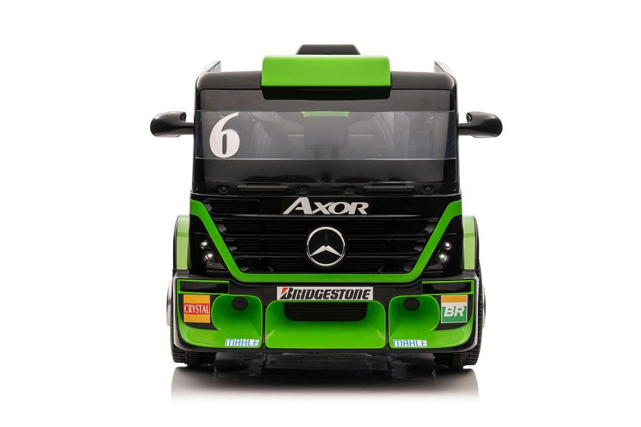 Carro elétrico infantil Mercedes XMX622B verde LCD
