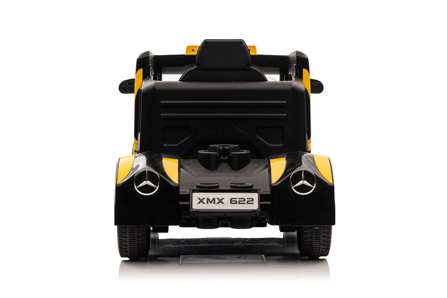 Carro elétrico infantil Mercedes XMX622 amarelo