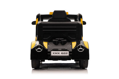 Carro elétrico infantil Mercedes XMX622 amarelo