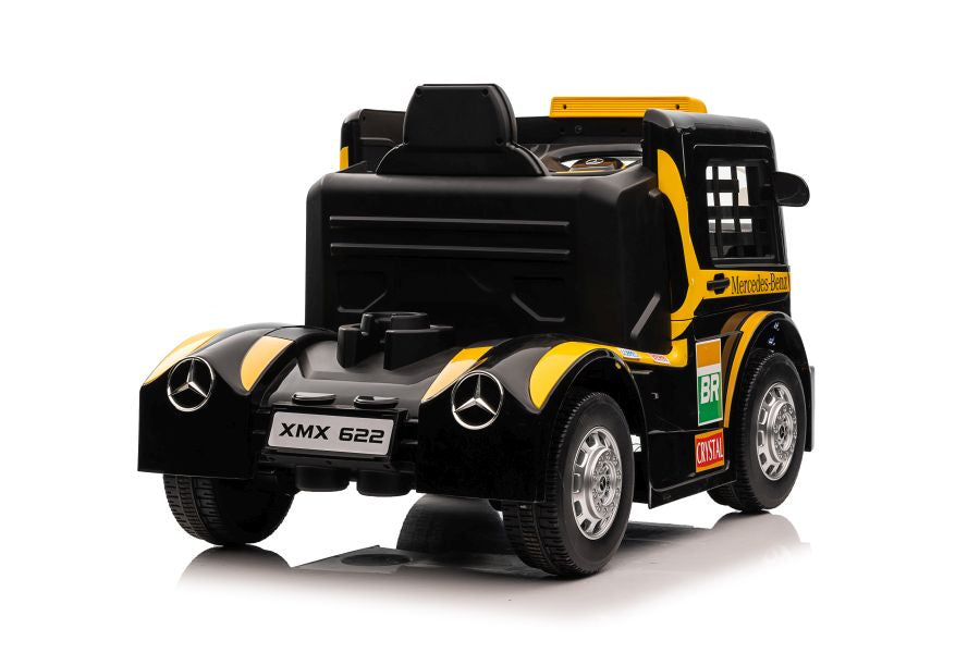 Carro elétrico infantil Mercedes XMX622 amarelo