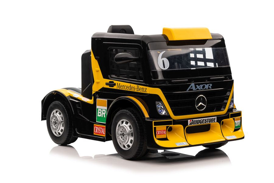 Carro elétrico infantil Mercedes XMX622 amarelo