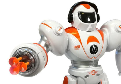 Robot telecomandado R/C que dispara projéteis