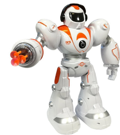 Robot telecomandado R/C que dispara projéteis
