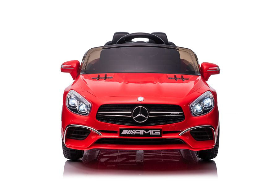 Carro elétrico infantil Mercedes SL65 S vermelho lacado LCD