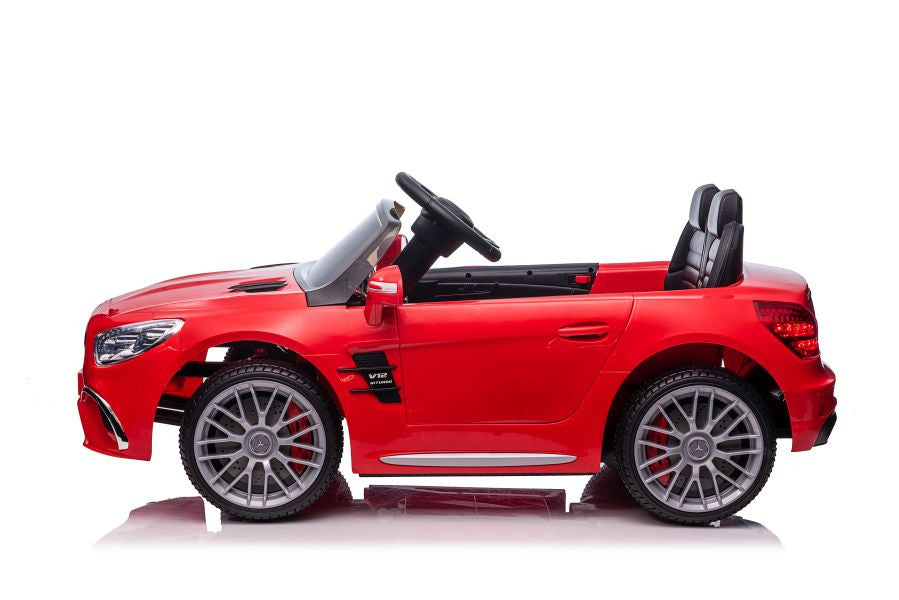 Carro elétrico infantil Mercedes SL65 S vermelho lacado LCD