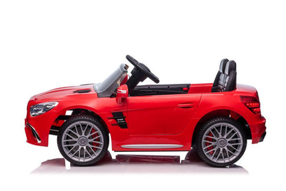 Carro elétrico infantil Mercedes SL65 S vermelho lacado LCD
