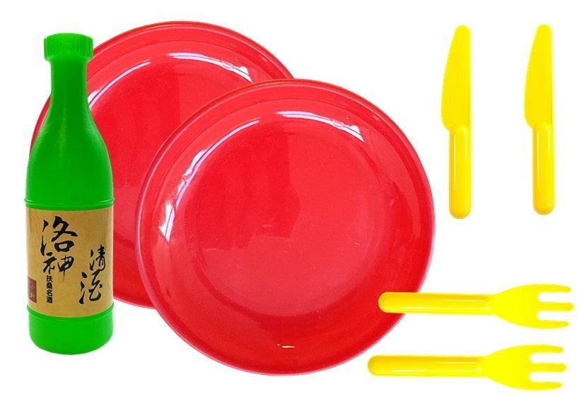 Conjunto de sushi infantil com talheres