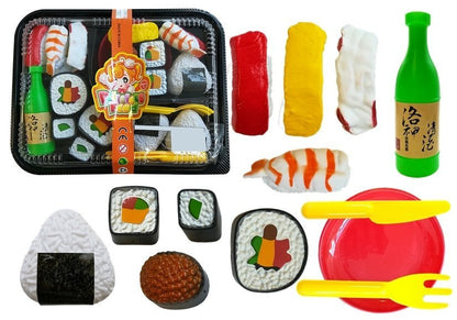 Conjunto de sushi infantil com talheres
