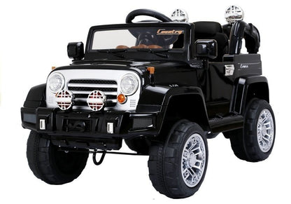 Carro elétrico infantil Jeep JJ245 preto