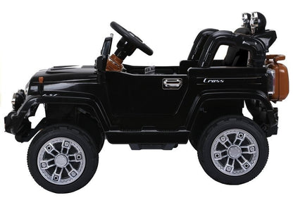 Carro elétrico infantil Jeep JJ245 preto