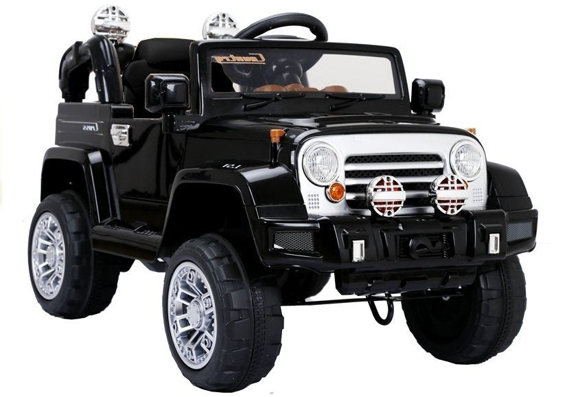 Carro elétrico infantil Jeep JJ245 preto