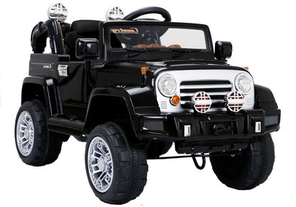 Carro elétrico infantil Jeep JJ245 preto