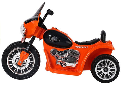 Moto elétrica infantil JT568 laranja