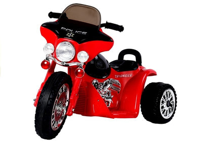 Moto elétrica infantil JT568 vermelho