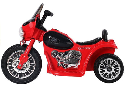 Moto elétrica infantil JT568 vermelho