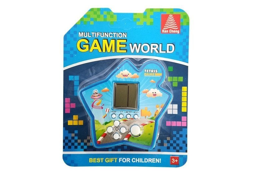 Jogo eletrónico Tetris portátil Star azul (1 unidade, sortido)
