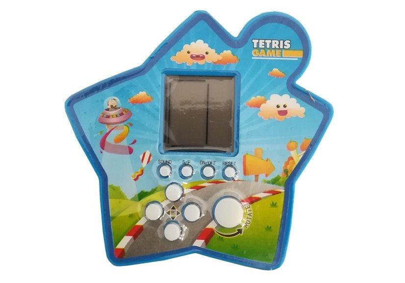 Jogo eletrónico Tetris portátil Star azul (1 unidade, sortido)