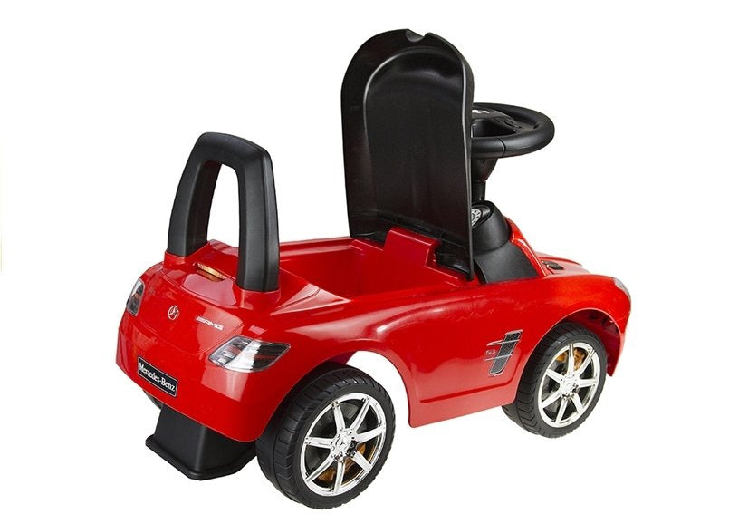 Ride On Mercedes-Benz vermelho para criança