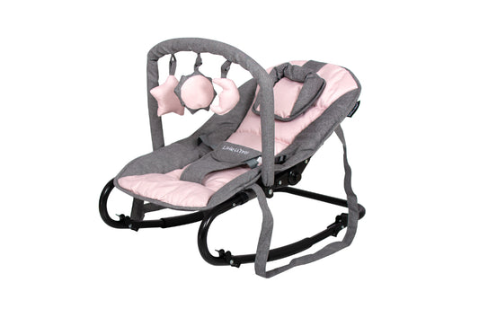 Espreguiçadeira Starwing Gray Pink Little World