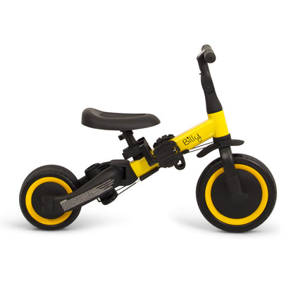 Bicicleta 4 em 1 com Pushbar Gio Yellow Billy