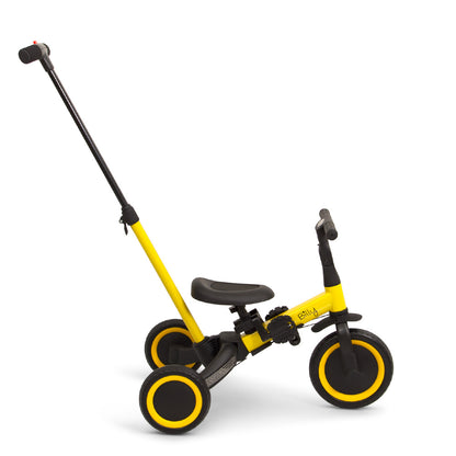 Bicicleta 4 em 1 com Pushbar Gio Yellow Billy