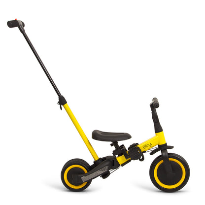 Bicicleta 4 em 1 com Pushbar Gio Yellow Billy