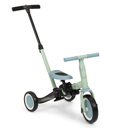 Bicicleta 4 em 1 com Pushbar Gio Blue Green Billy