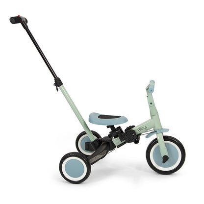 Bicicleta 4 em 1 com Pushbar Gio Blue Green Billy