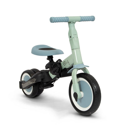 Bicicleta 4 em 1 com Pushbar Gio Blue Green Billy