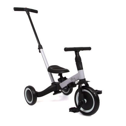 Bicicleta 4 em 1 com Pushbar Gio Black Gray Billy