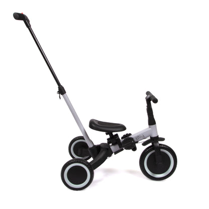 Bicicleta 4 em 1 com Pushbar Gio Black Gray Billy