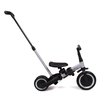 Bicicleta 4 em 1 com Pushbar Gio Black Gray Billy
