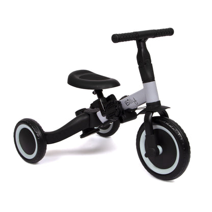 Bicicleta 4 em 1 com Pushbar Gio Black Gray Billy