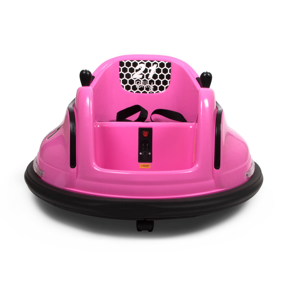 Carro elétrico com para-choques 360° Pera Pink Billy