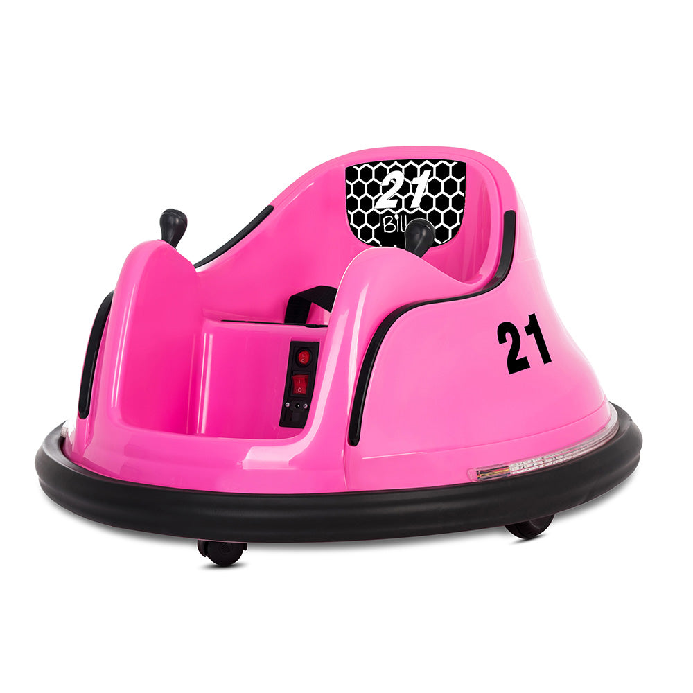 Carro elétrico com para-choques 360° Pera Pink Billy