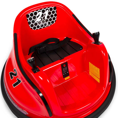 Carro elétrico com pára-choques 360° Pera Red Billy