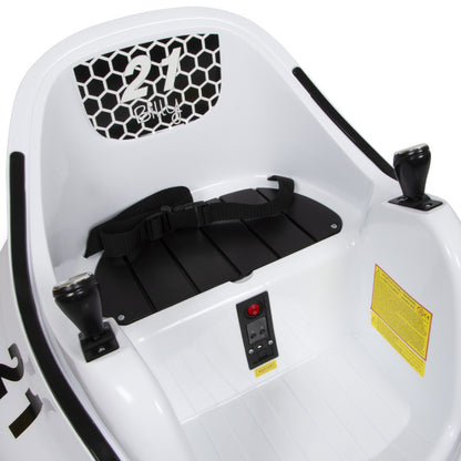 Carro elétrico com pára-choques 360° Pera White Billy