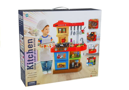 Cozinha infantil com sons e torneira real
