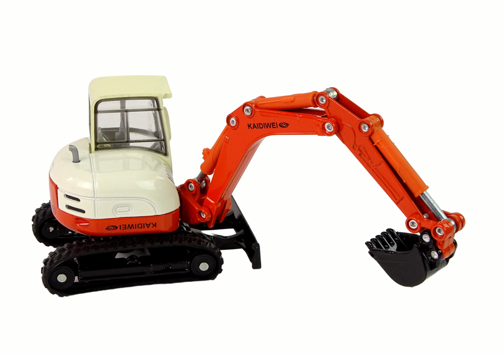 Escavadora metálica com braço grande 1:50 die-cast