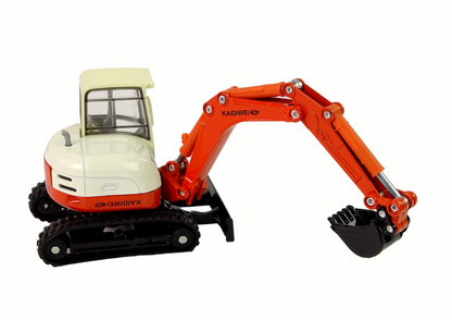 Escavadora metálica com braço grande 1:50 die-cast